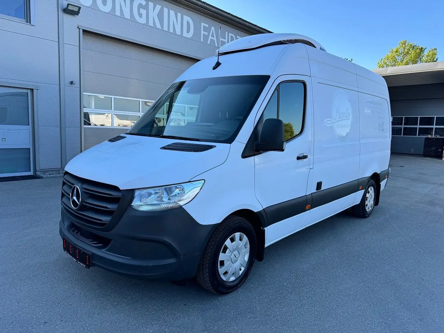 Mercedes-Benz Sprinter 316 CDI Lang Hoch Frischdienst Kerstner Blanc - 1