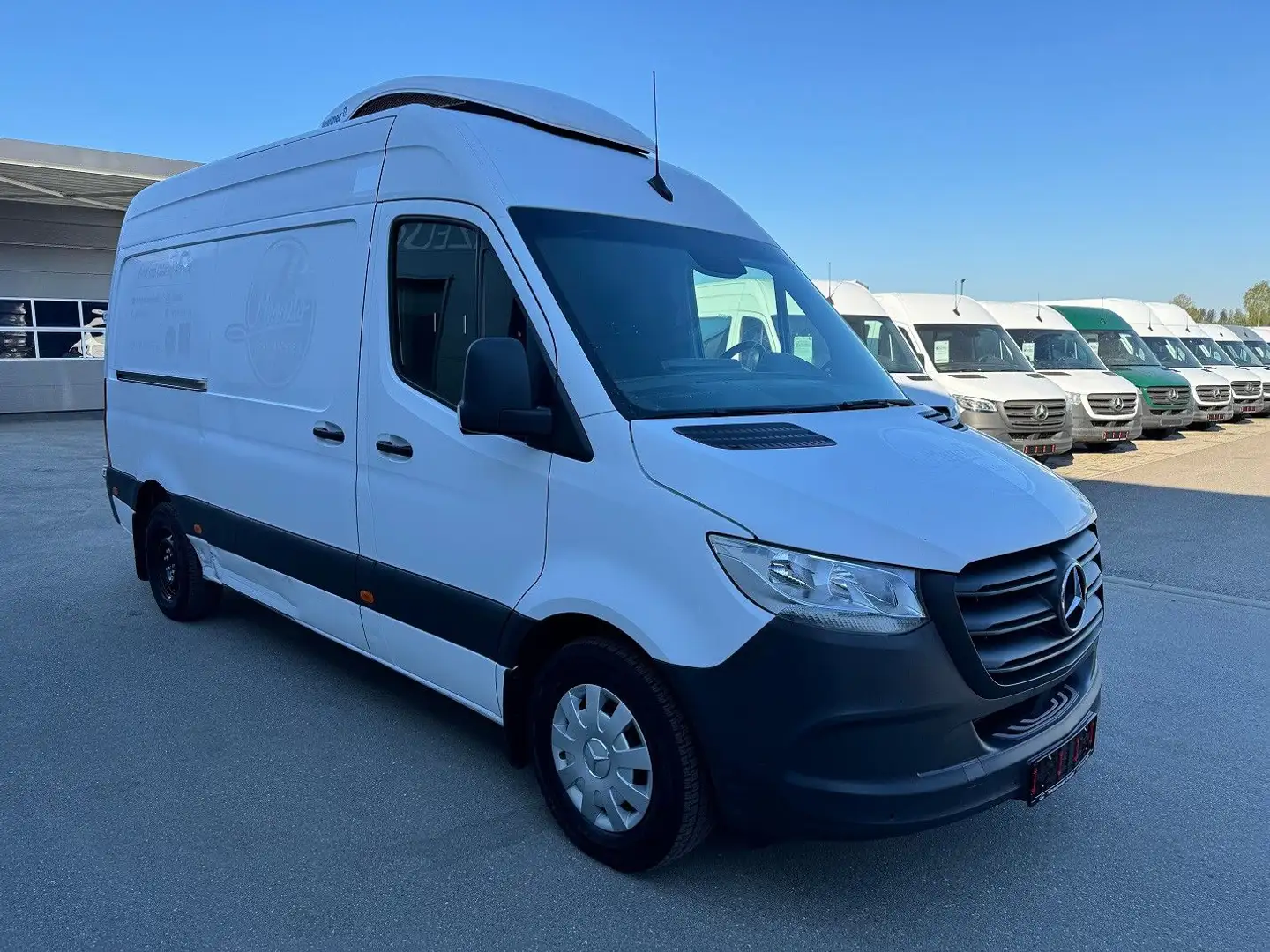 Mercedes-Benz Sprinter 316 CDI Lang Hoch Frischdienst Kerstner Blanc - 2