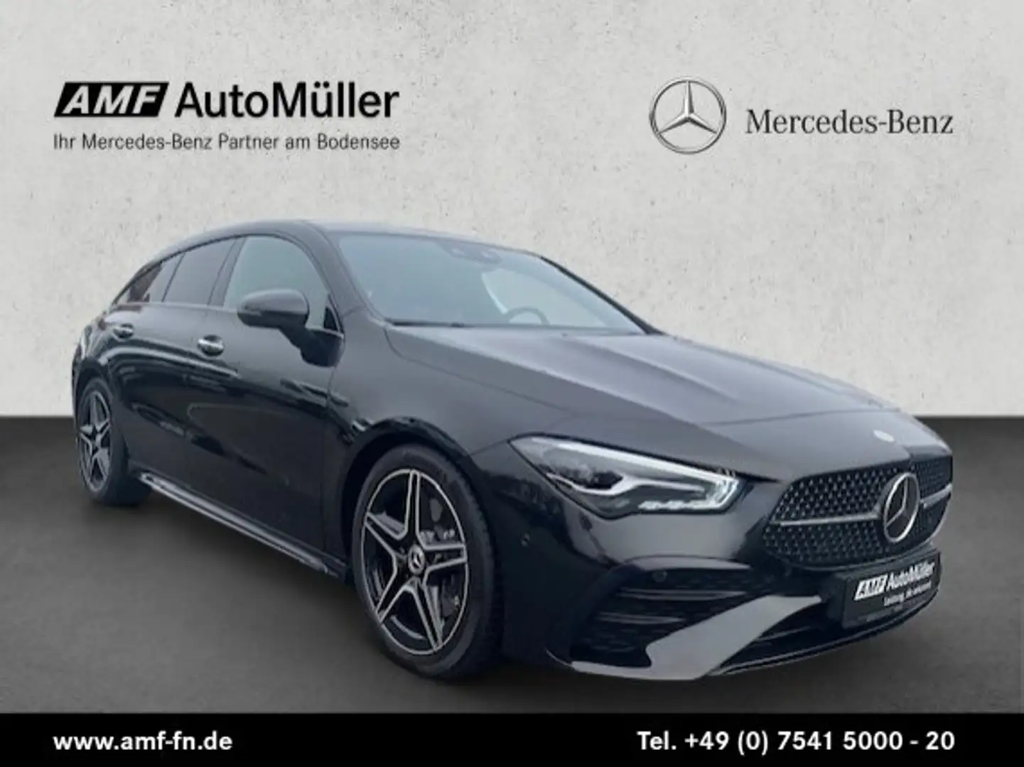 Mercedes-Benz CLA 200 CLA 200 SHOOTING BRAKE AMG PANO DISTRO NIGHT BUR Schwarz - 2