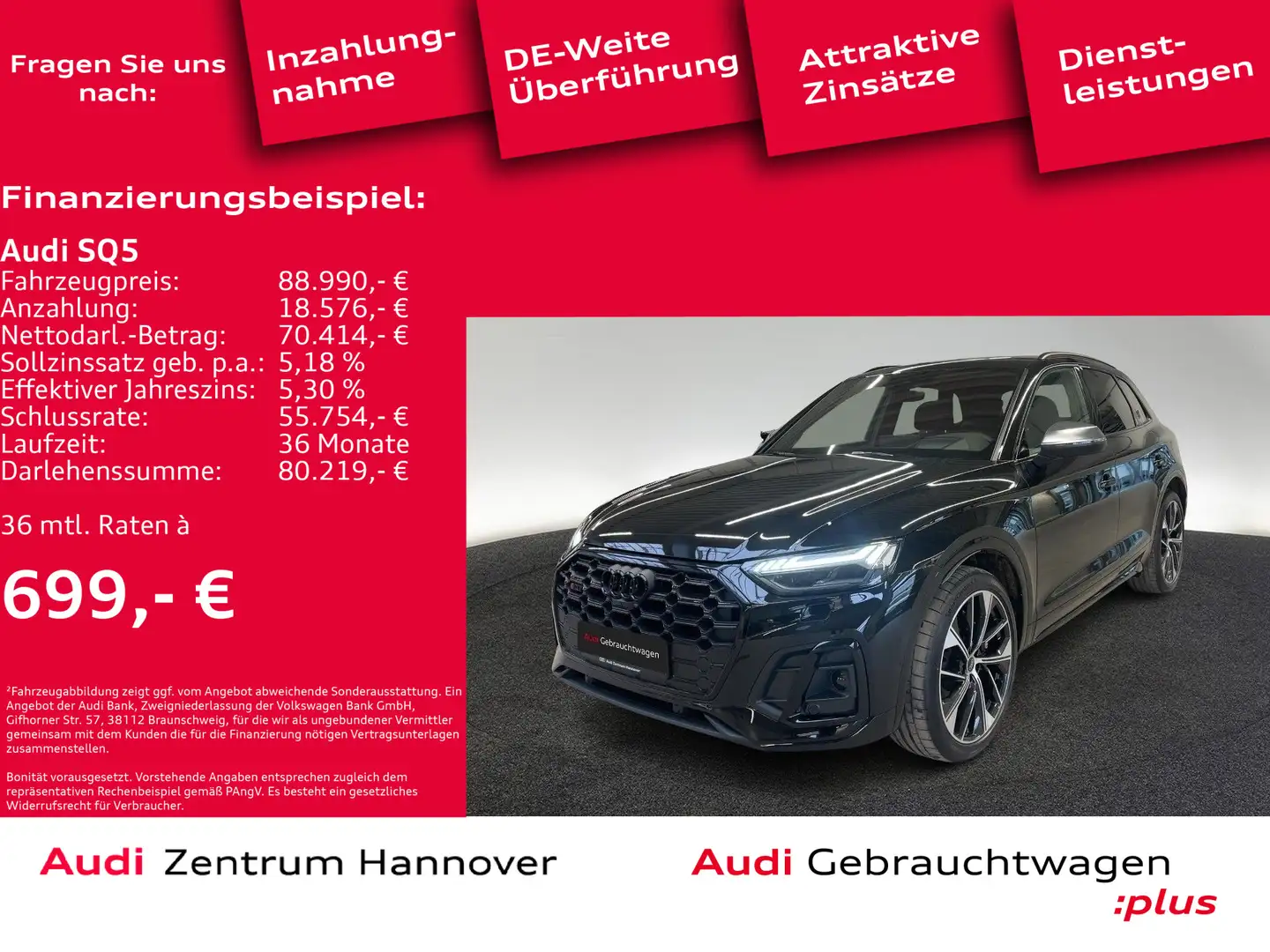 Audi SQ5 TDI 251 tiptronic Black - 2