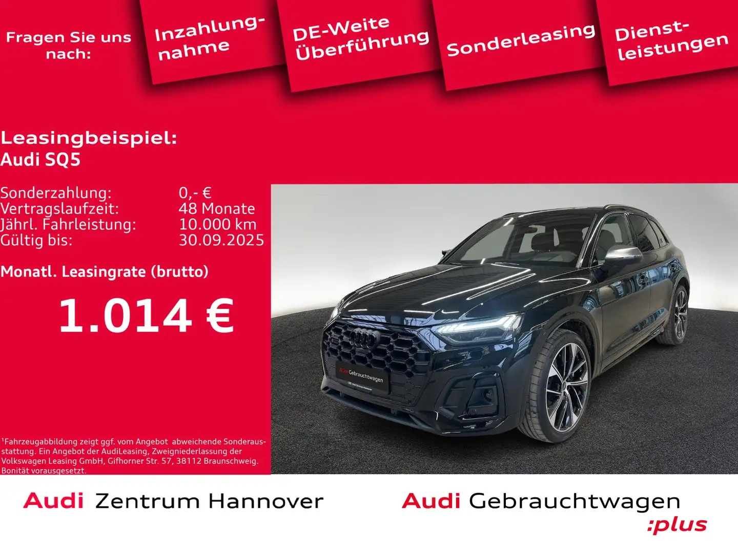 Audi SQ5 TDI 251 tiptronic Schwarz - 1