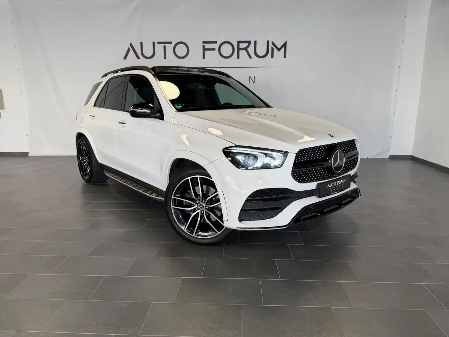 Mercedes-Benz GLE 350 d 4Matic AMG*360*Pano*AHK*Assist*Burm* Weiß - 1