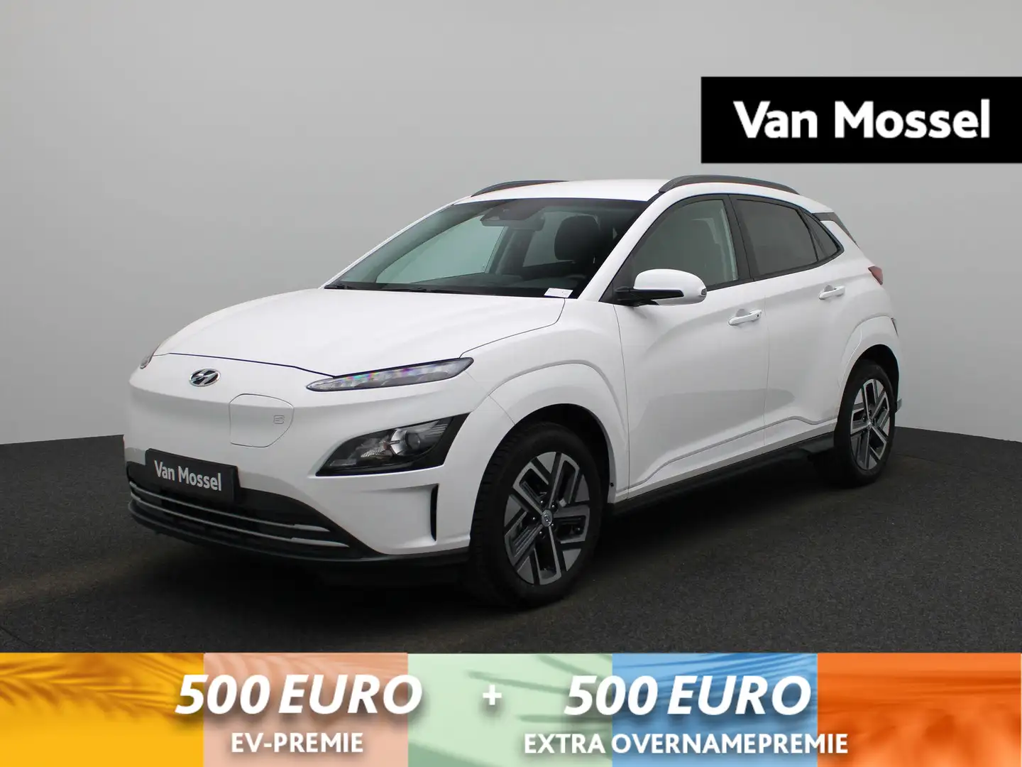 Hyundai KONA EV Fashion 39 kWh Blanc - 1