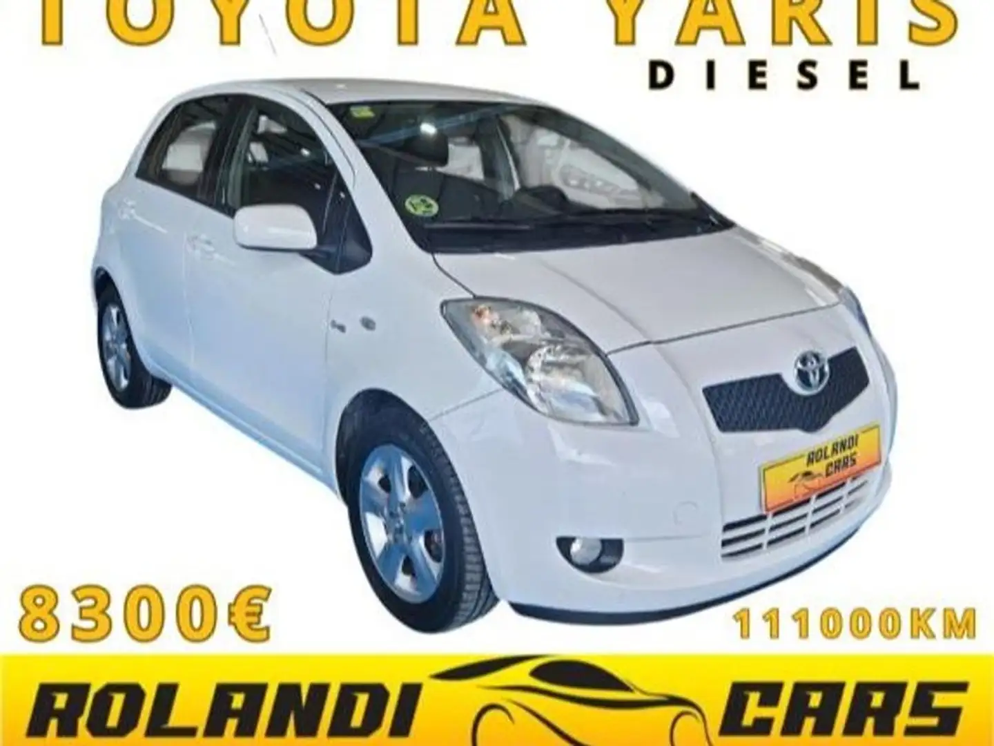 Toyota Yaris 1.4D-4D Sol Blanco - 1