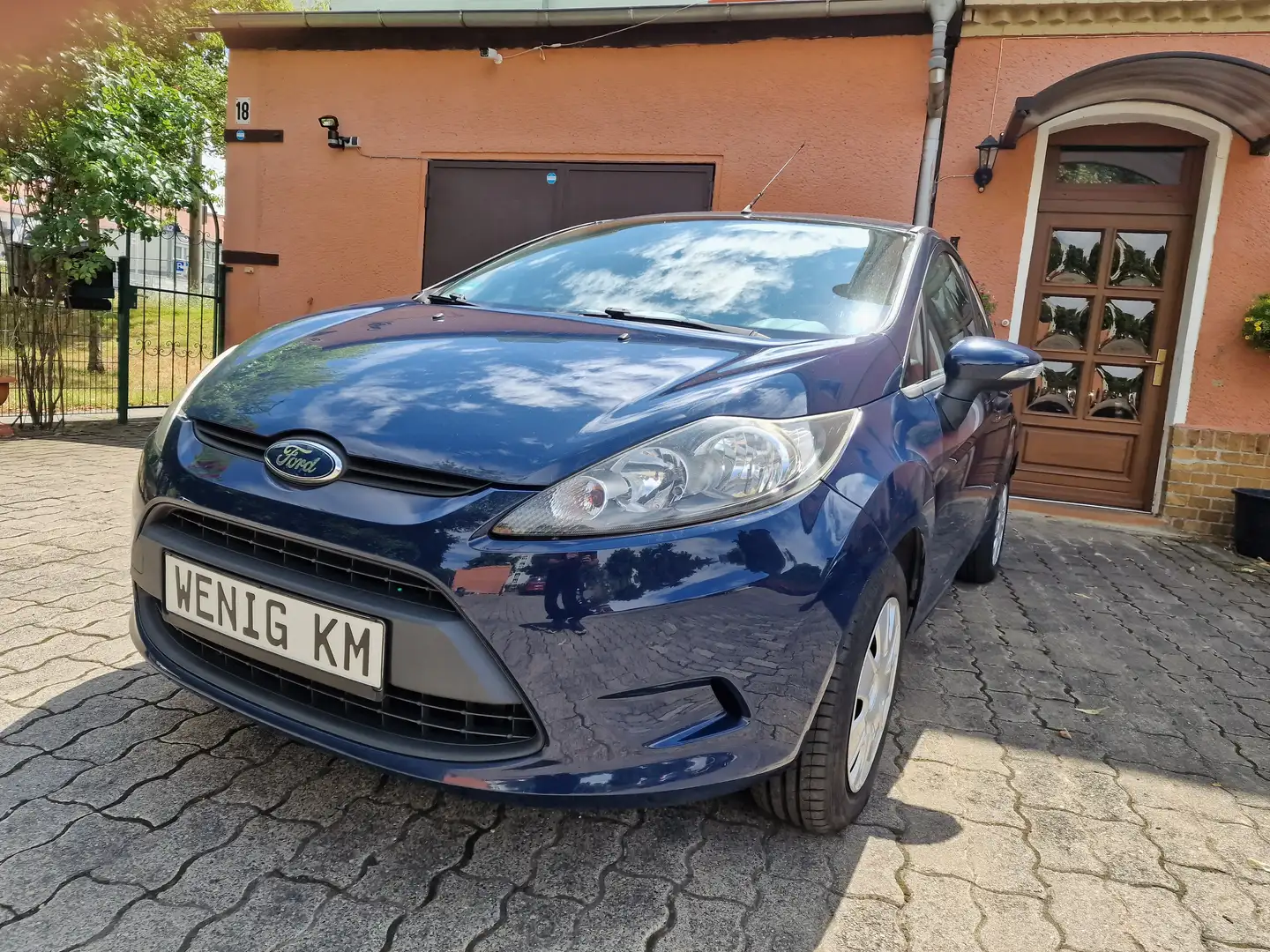 Ford Fiesta 1.25 *Wenig KM*TÜV+SERVICE NEU* Blau - 1
