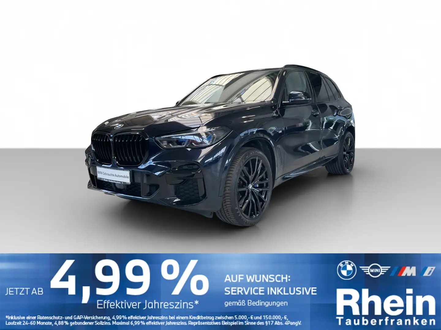 BMW X5 xDrive30d M Sportpaket Panorama*HUD*AHK*Laser Schwarz - 1