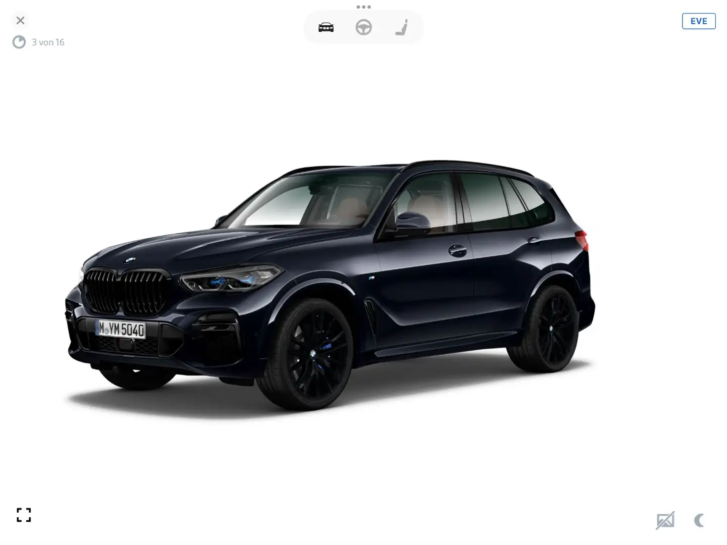 BMW X5 xDrive30d M Sportpaket Panorama*HUD*AHK*Laser Schwarz - 1