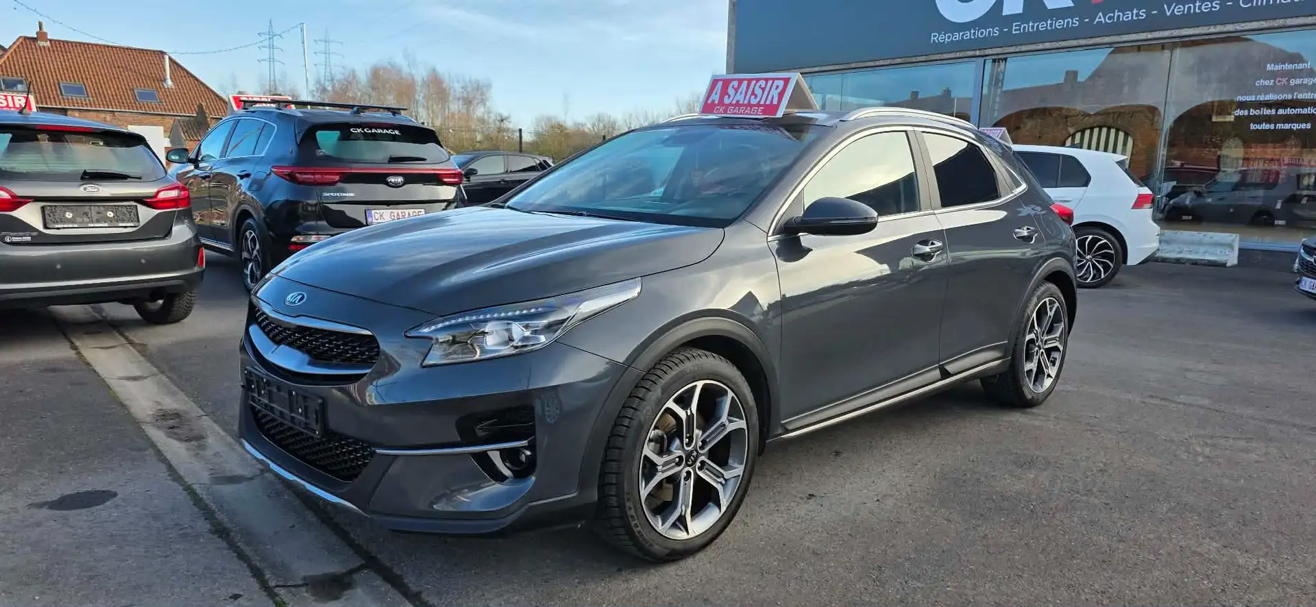 Kia XCeed XCeed 1.0 T-GDi Navi Edition ISG GARANTIE KIA 2027 Gris - 2