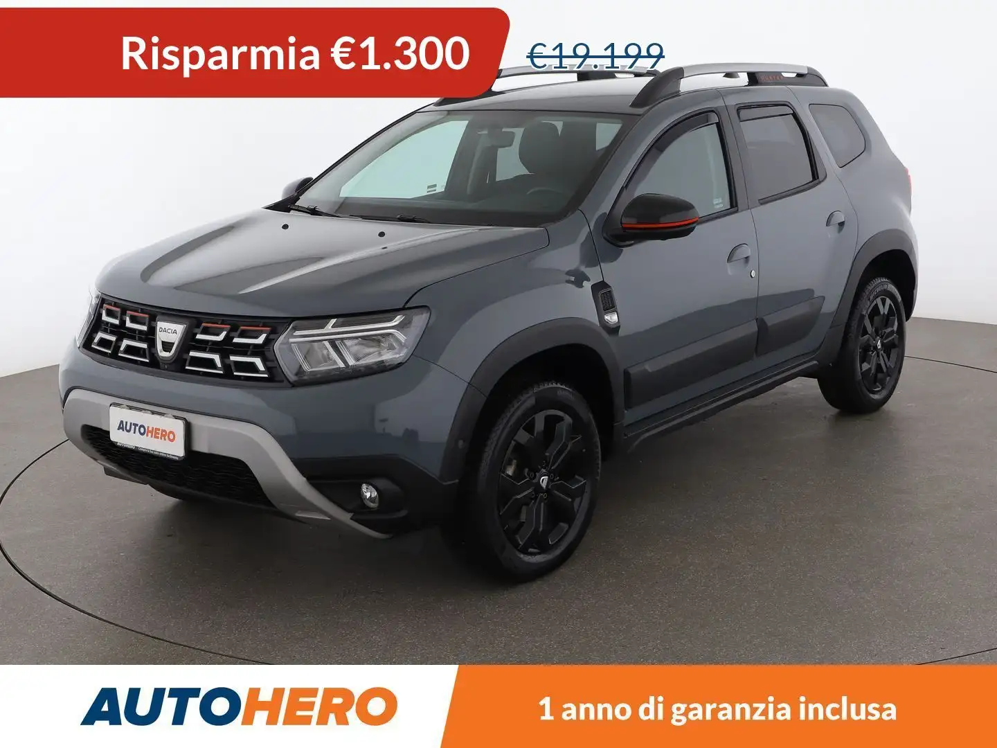 Dacia Duster 1.3 TCe Extreme 150 CV Grigio - 1