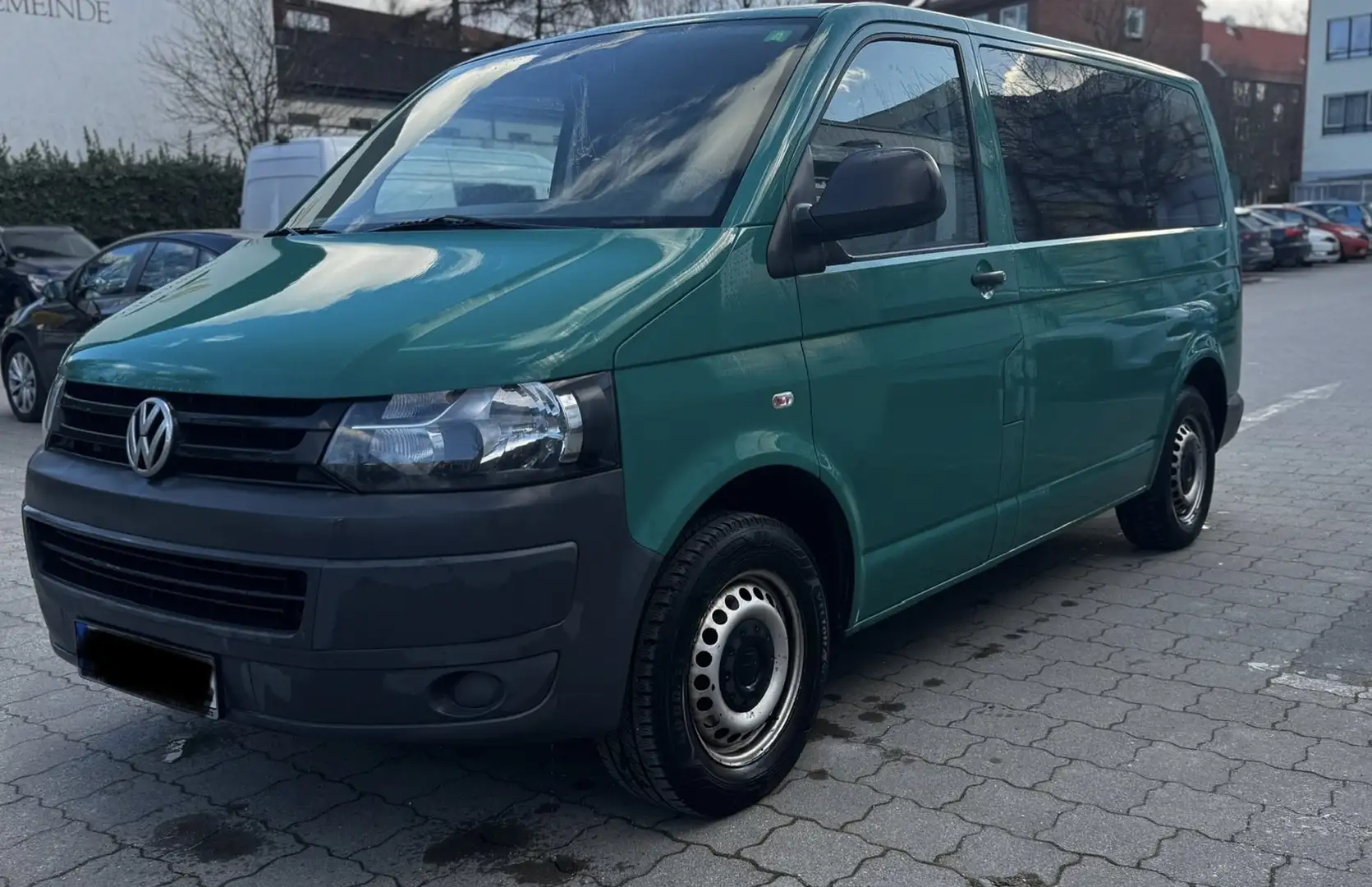Volkswagen Transporter Camper Wohnmobil Van Grün - 2