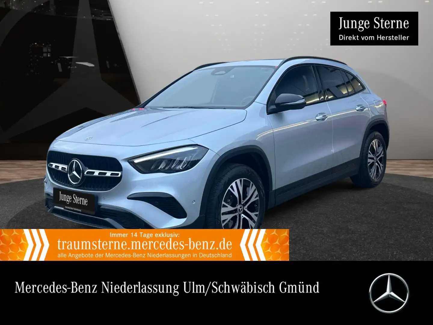 Mercedes-Benz GLA 220 4M PROGRESSIVE+NIGHT+LED+KAMERA+KEYLESS+8G Silber - 1
