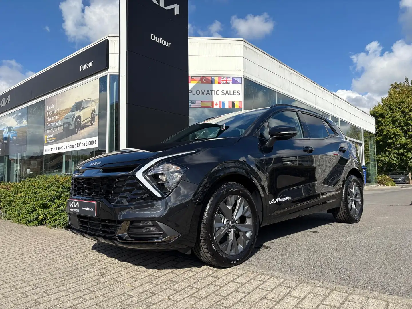 Kia Sportage 1.6 T-GDI Style HEV (véhicule de direction) Schwarz - 1