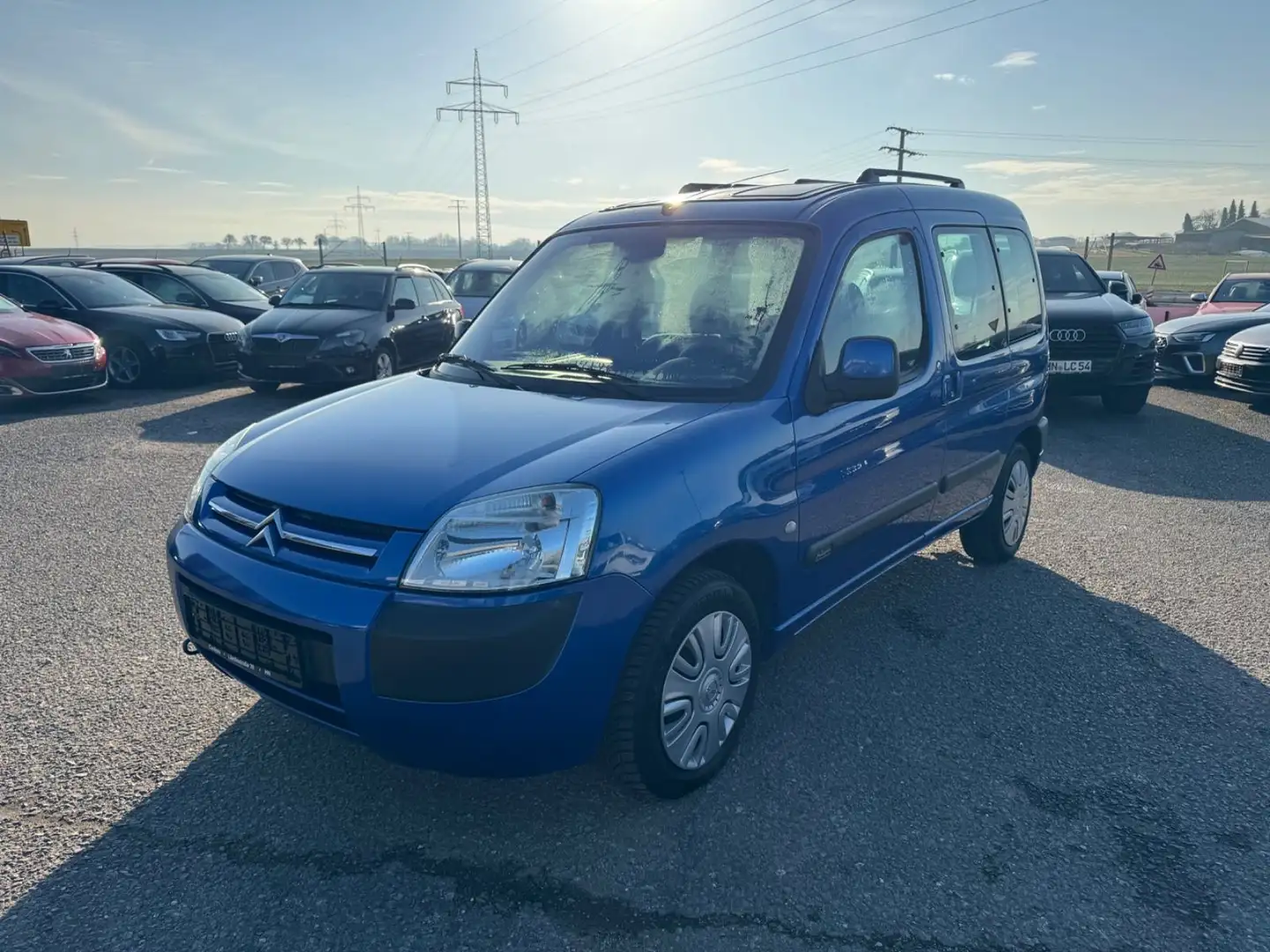 Citroen Berlingo 2.0 HDi Multispace 2.Hand 2x Schiebetür Blau - 1