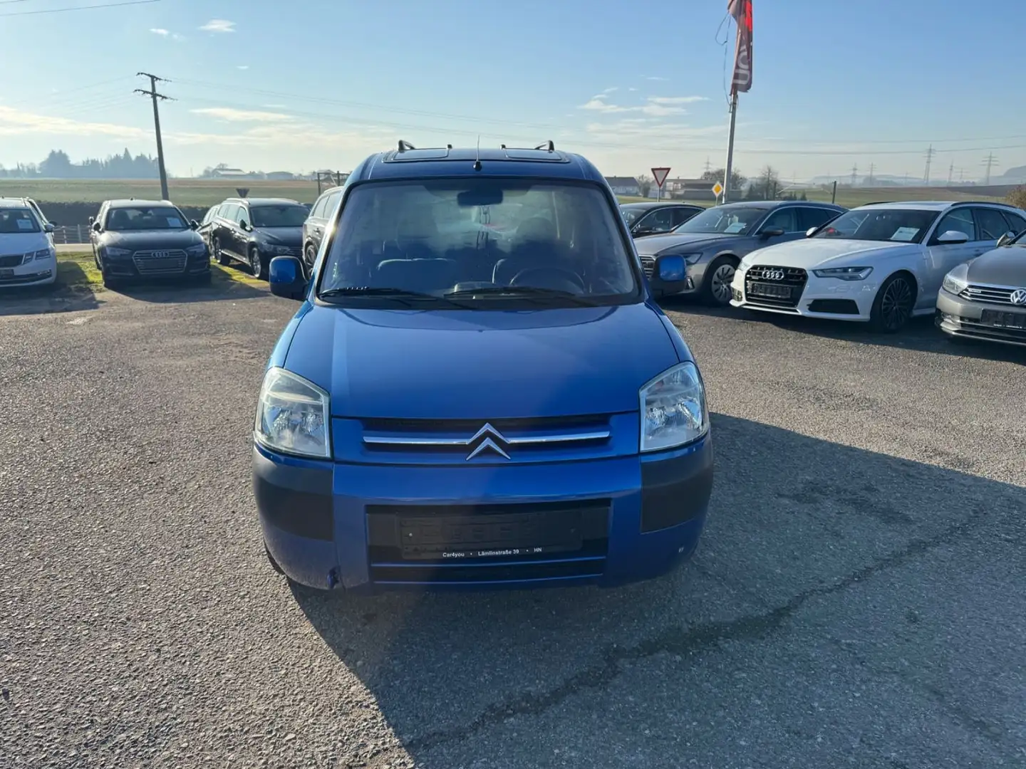 Citroen Berlingo 2.0 HDi Multispace 2.Hand 2x Schiebetür Blau - 2