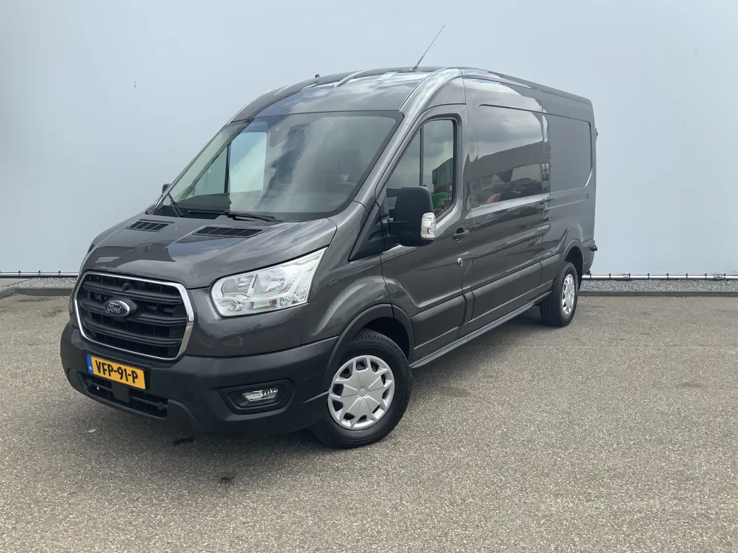 Ford Transit 350 2.0 TDCI L3H2 EXPORT !! Koel vries Automaat Tr Gris - 1