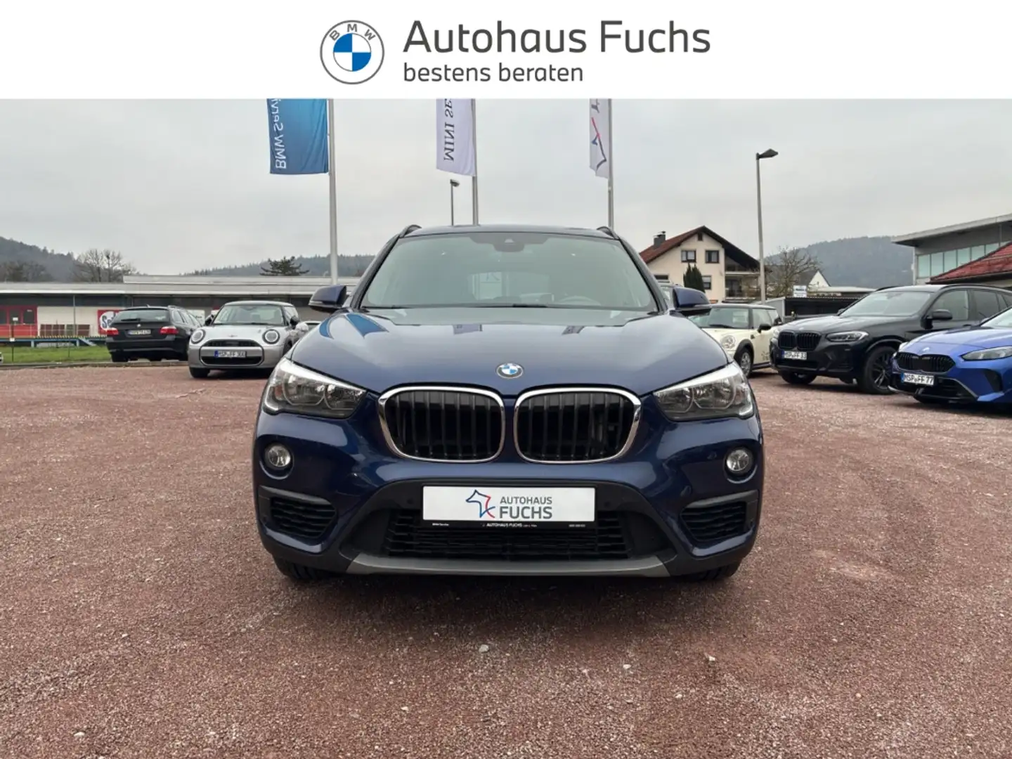 BMW X1 xDrive20i AHK Panodach Navi Memory Sitze El. Heckk Bleu - 2