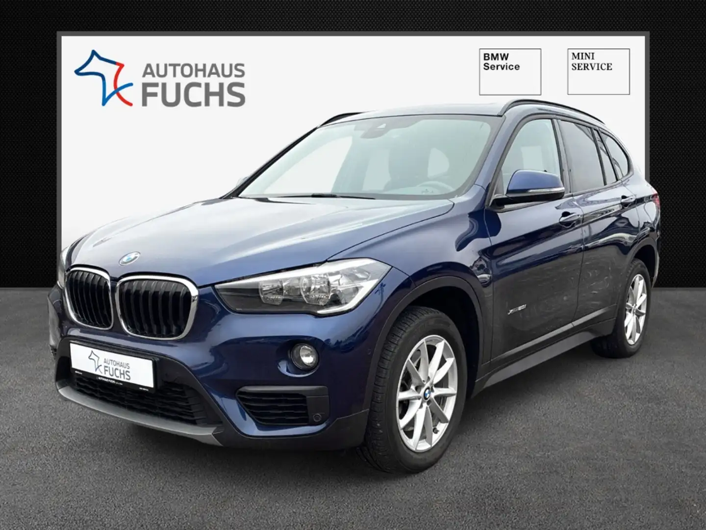 BMW X1 xDrive20i AHK Panodach Navi Memory Sitze El. Heckk Bleu - 1