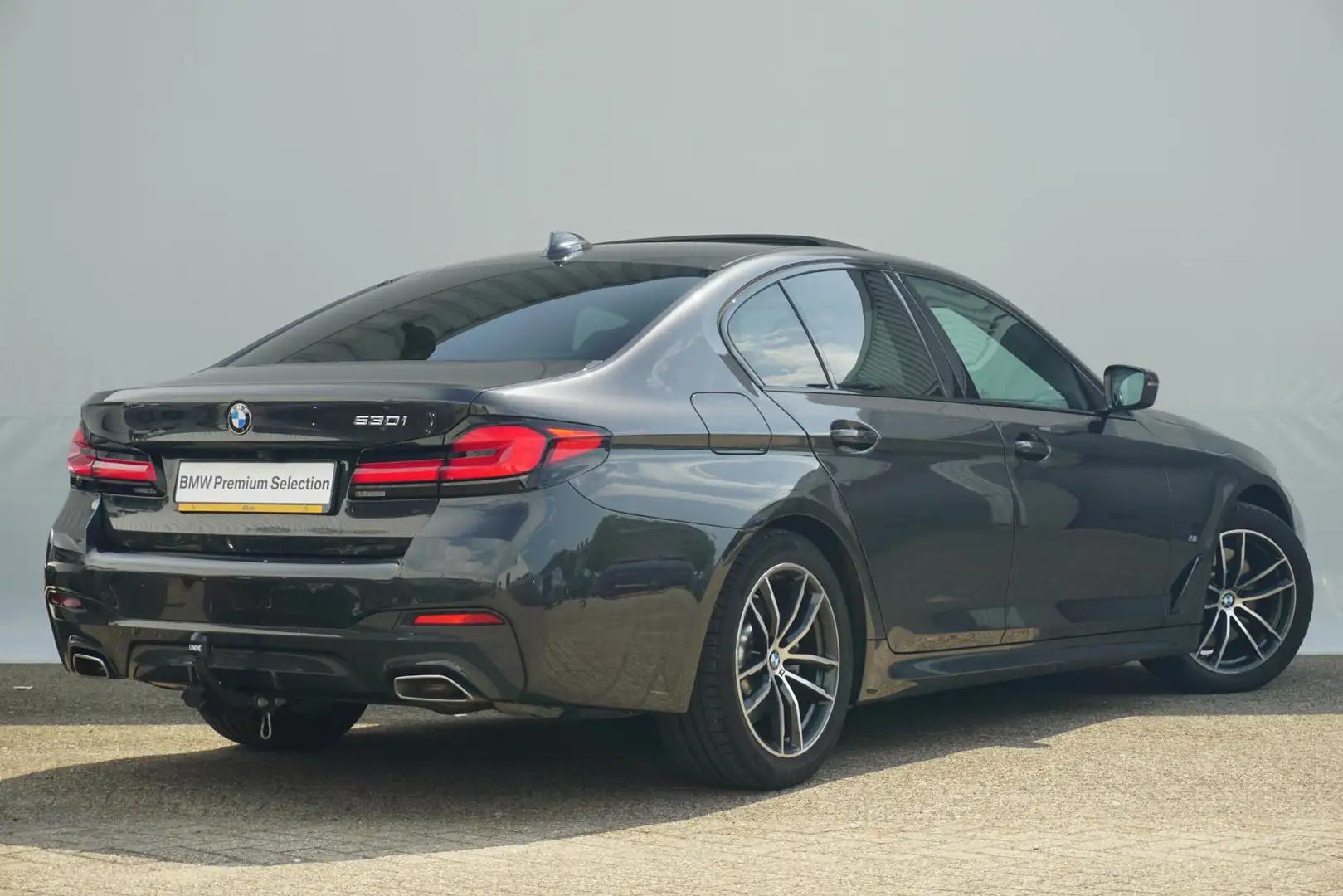 BMW 530 5 Serie Sedan 530i M Sportpakket Schuif-/kanteldak Gris - 2
