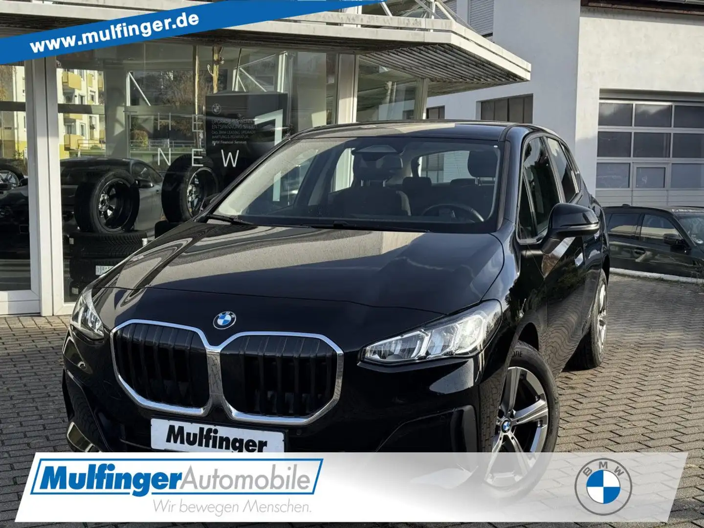 BMW 218 d ActiveTourer Navi/Widescreen Kamera Sitzh LED Negro - 1