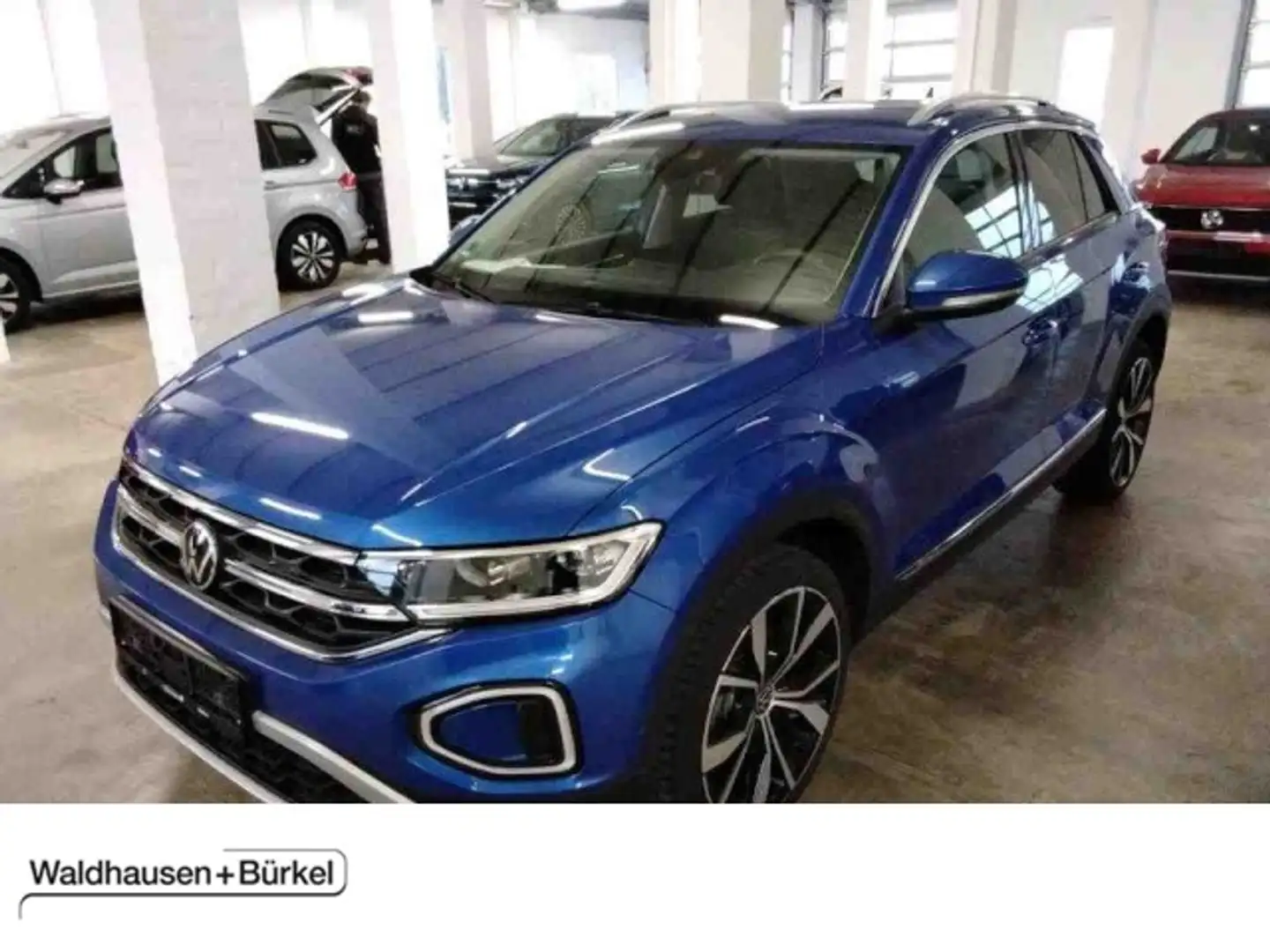Volkswagen T-Roc 1.5 TSI DSG Style Klima Navi Einparkhilfe Blau - 1