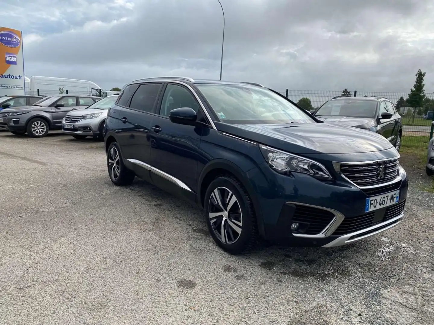 Peugeot 5008 1.5 BLUEHDi S\u0026S - 130 - ALLURE + NAVIGATION + ROUE DE SECOURS Blau - 2