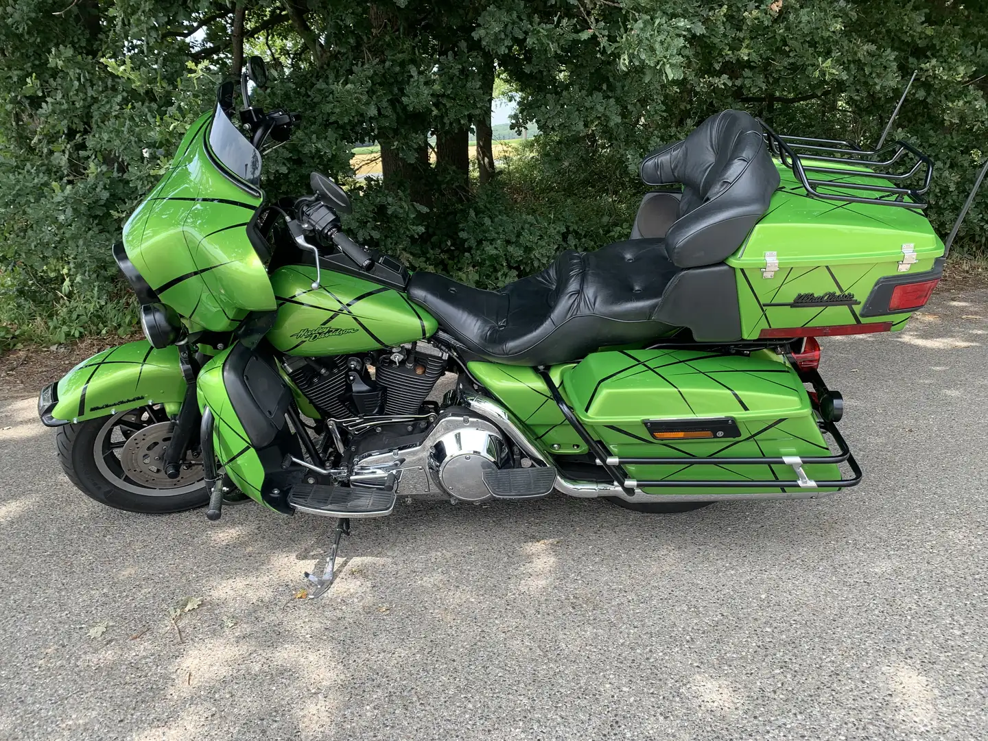 Harley-Davidson Electra Glide Anhängerkupplung Zelená - 2