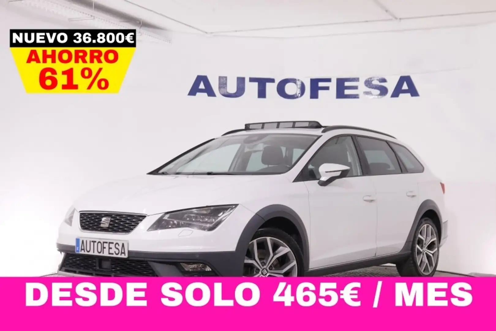 SEAT Leon 2.0 TDI XPERIENCE 4DRIVE DSG AUTO 184CV 5P # TECHO Blanco - 1