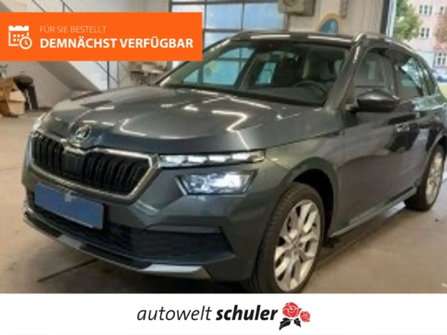 Skoda Kamiq 1,5 TSI Style AHK Navi Kamera Grau - 1