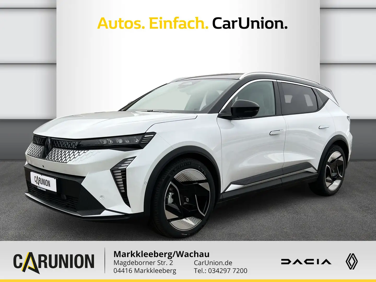 Renault Scenic E-Tech 100% ele Iconic 220 Long Range Weiß - 1