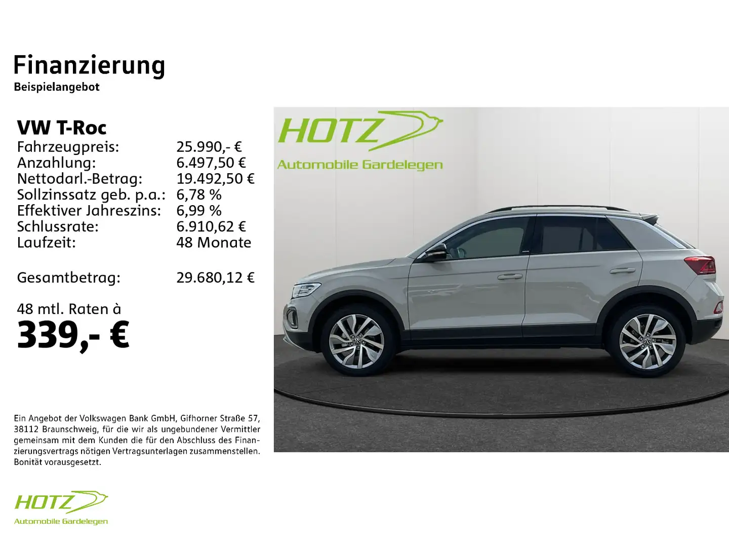 Volkswagen T-Roc 1.5 TSI OPF MOVE Plus-Paket/Matrix/App Grau - 2