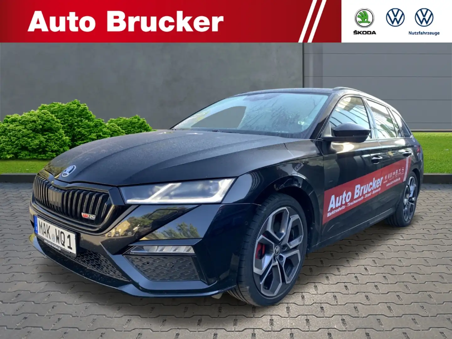 Skoda Octavia Combi RS Plus 2.0 TSI, Navi,Sitzh., Panorama Dach, Schwarz - 1