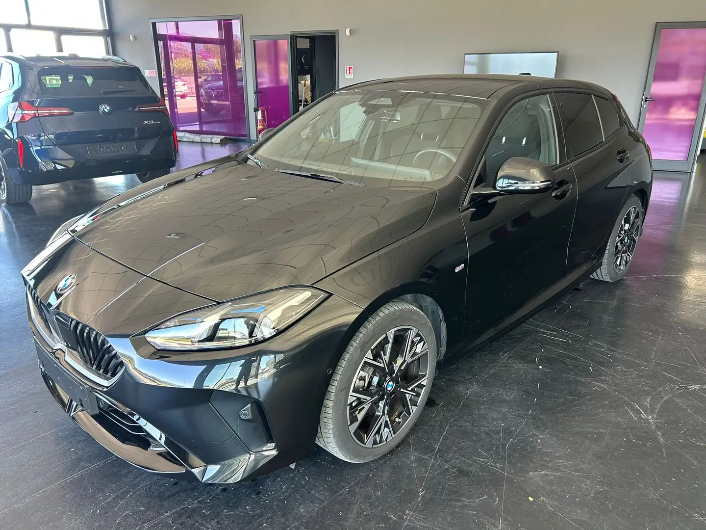 BMW 120 120d 48V MSport auto Nero - 1