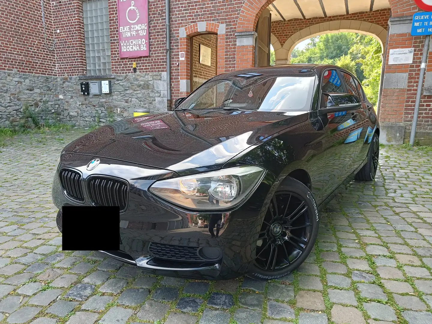 BMW 116 116i 136pk benzine/essence - AIRCO/CRUISE/PDC Noir - 1