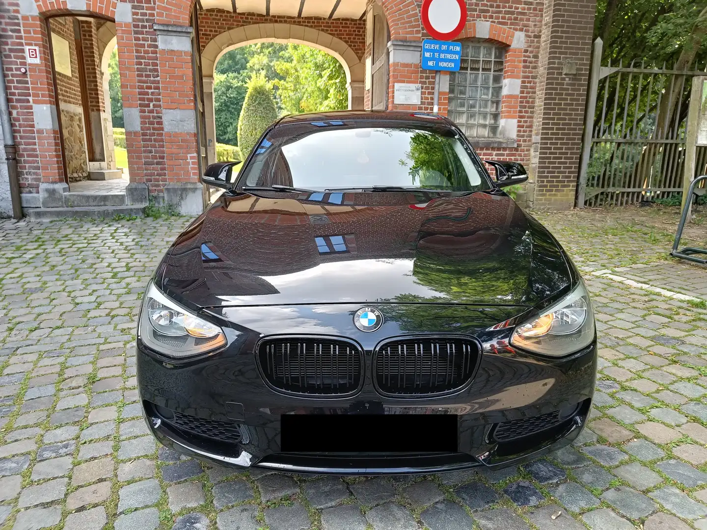 BMW 116 116i 136pk benzine/essence - AIRCO/CRUISE/PDC Zwart - 2