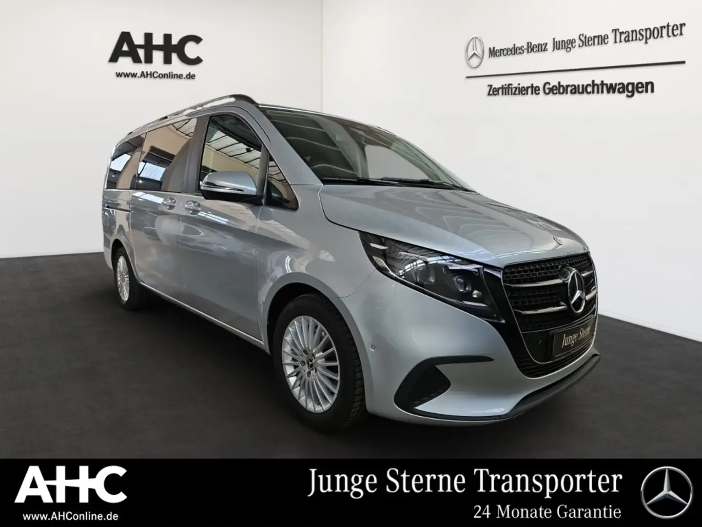 Mercedes-Benz V 220 STYLE lang 8 Sitze 2,5tAHK LED EASY-PACK Silber - 2