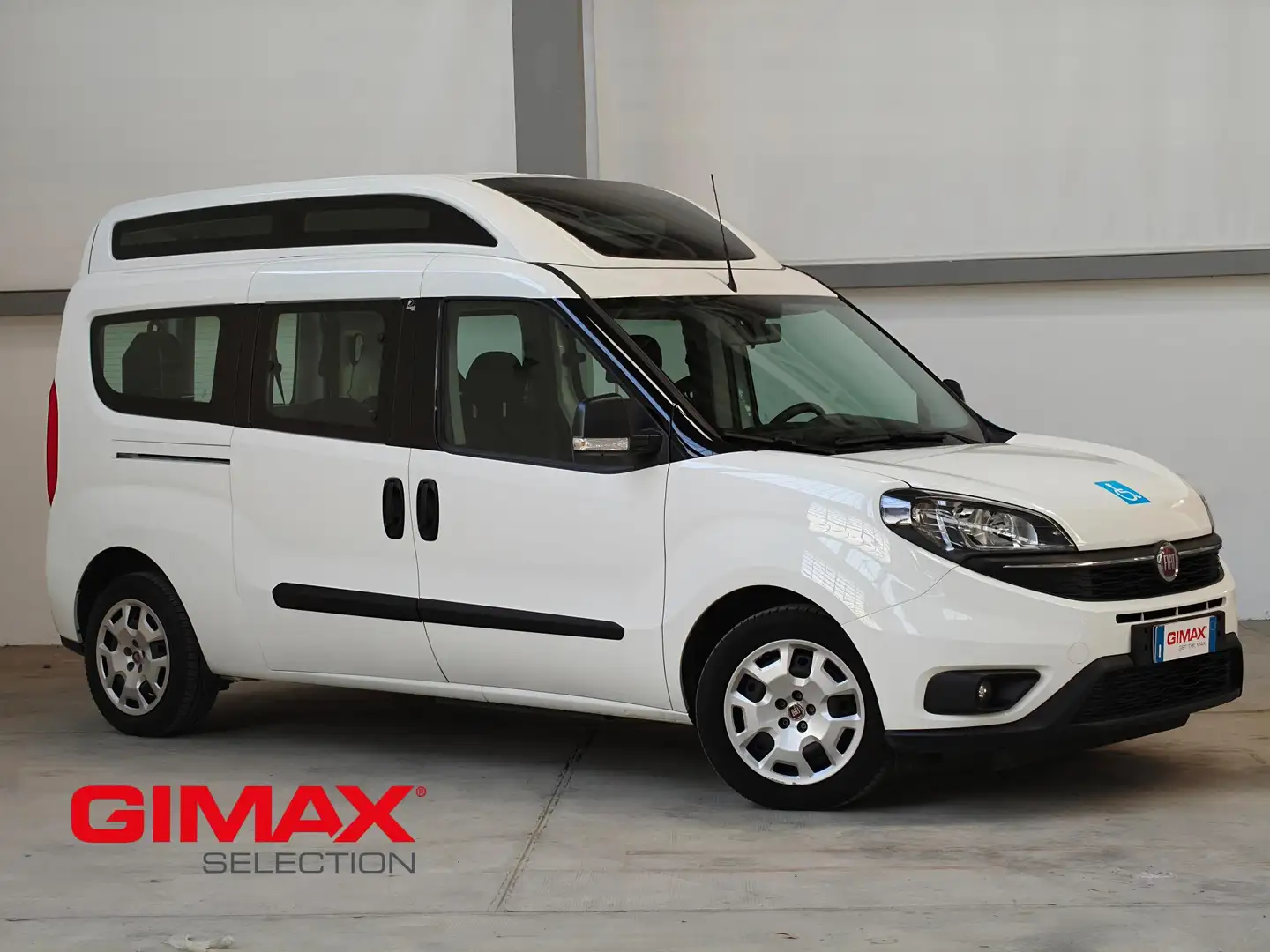 Fiat Doblo Maxi XL 1.6 mjt 120cv LH2 S&S Trasporto Disabili Blanco - 1