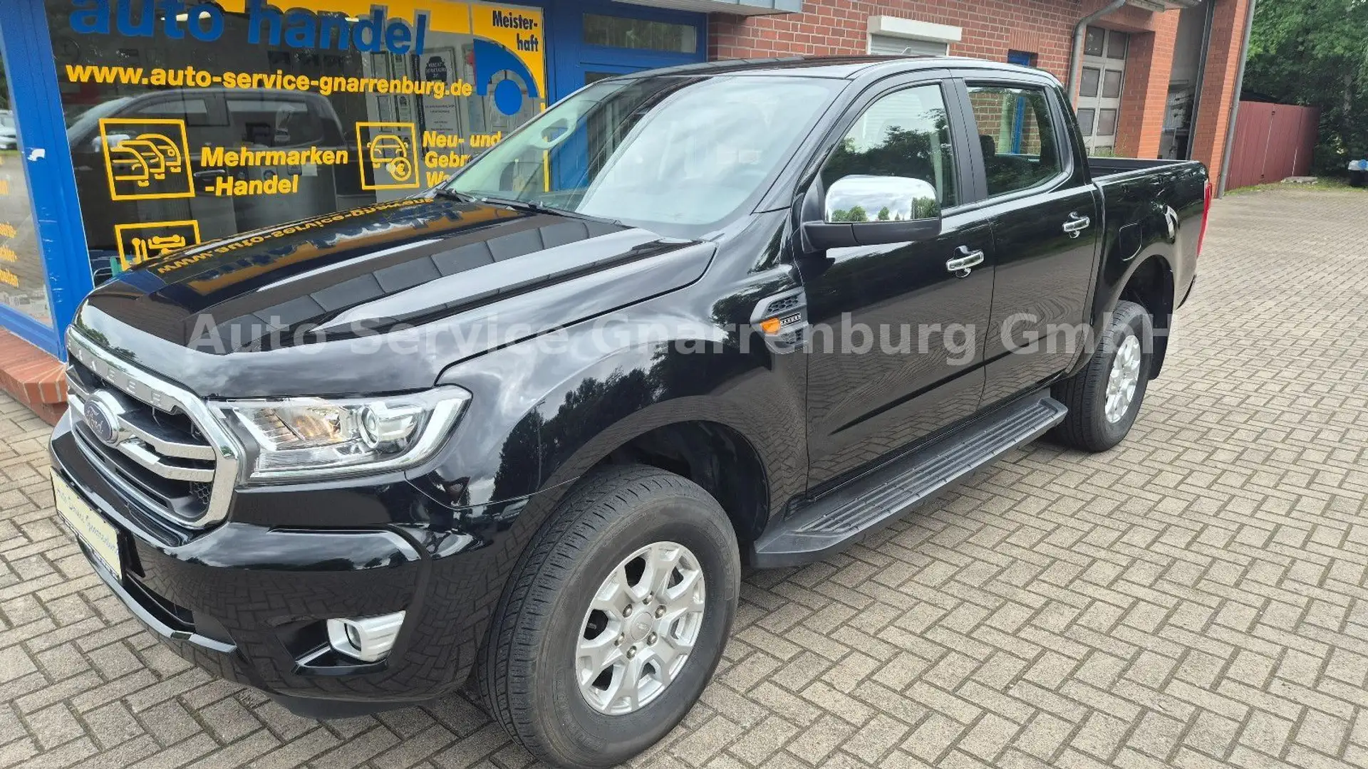 Ford Ranger XLT Doppelk.4x4,AHK 3,5t,Navi,1Hd, HU=NEU Schwarz - 1
