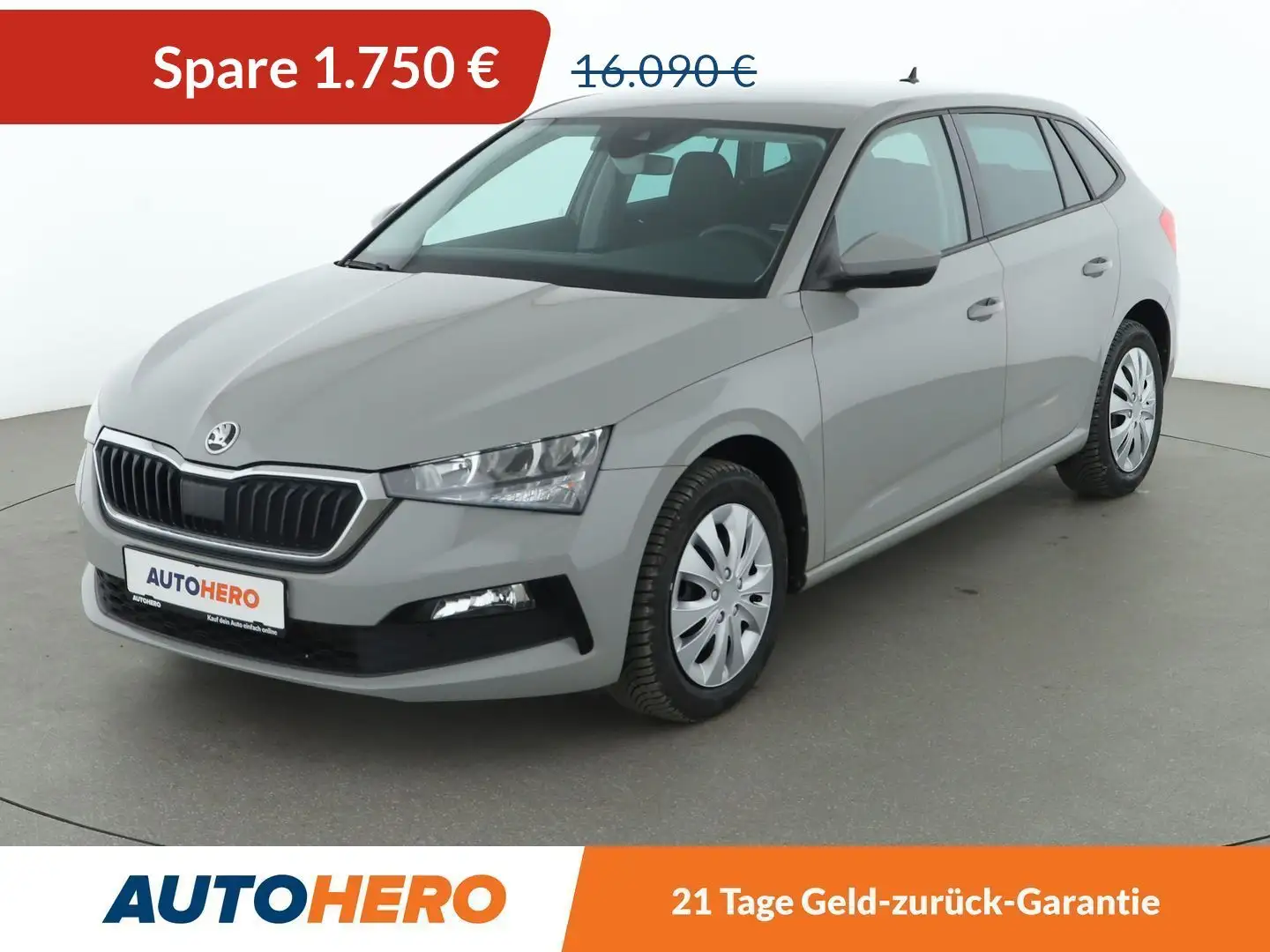 Skoda Scala 1.0 TSI Ambition *CAM*TEMPO*SHZ*KLIMA* Grijs - 1
