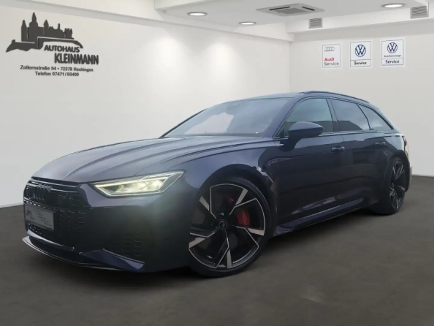 Audi RS6 EU6d-T Avant 4.0 TFSI quattro AHK,Dynamik-Design-T Bleu - 1