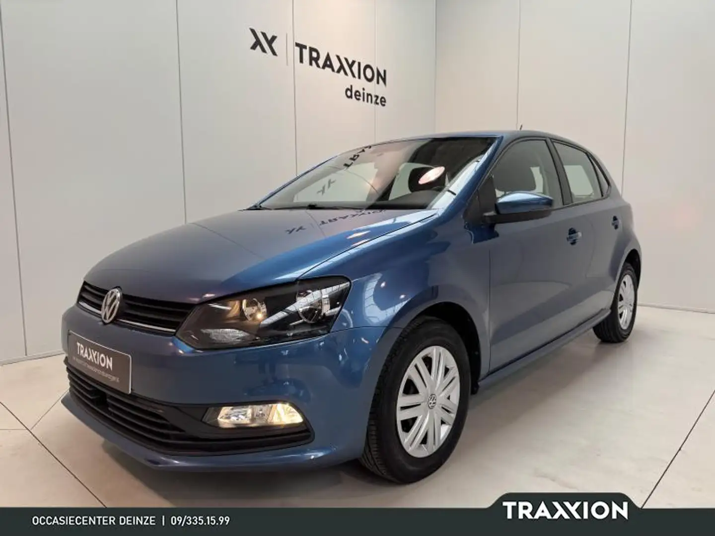 Volkswagen Polo 1.0MPi Bluemotion Trendline **TOPSTAAT!** Blauw - 1