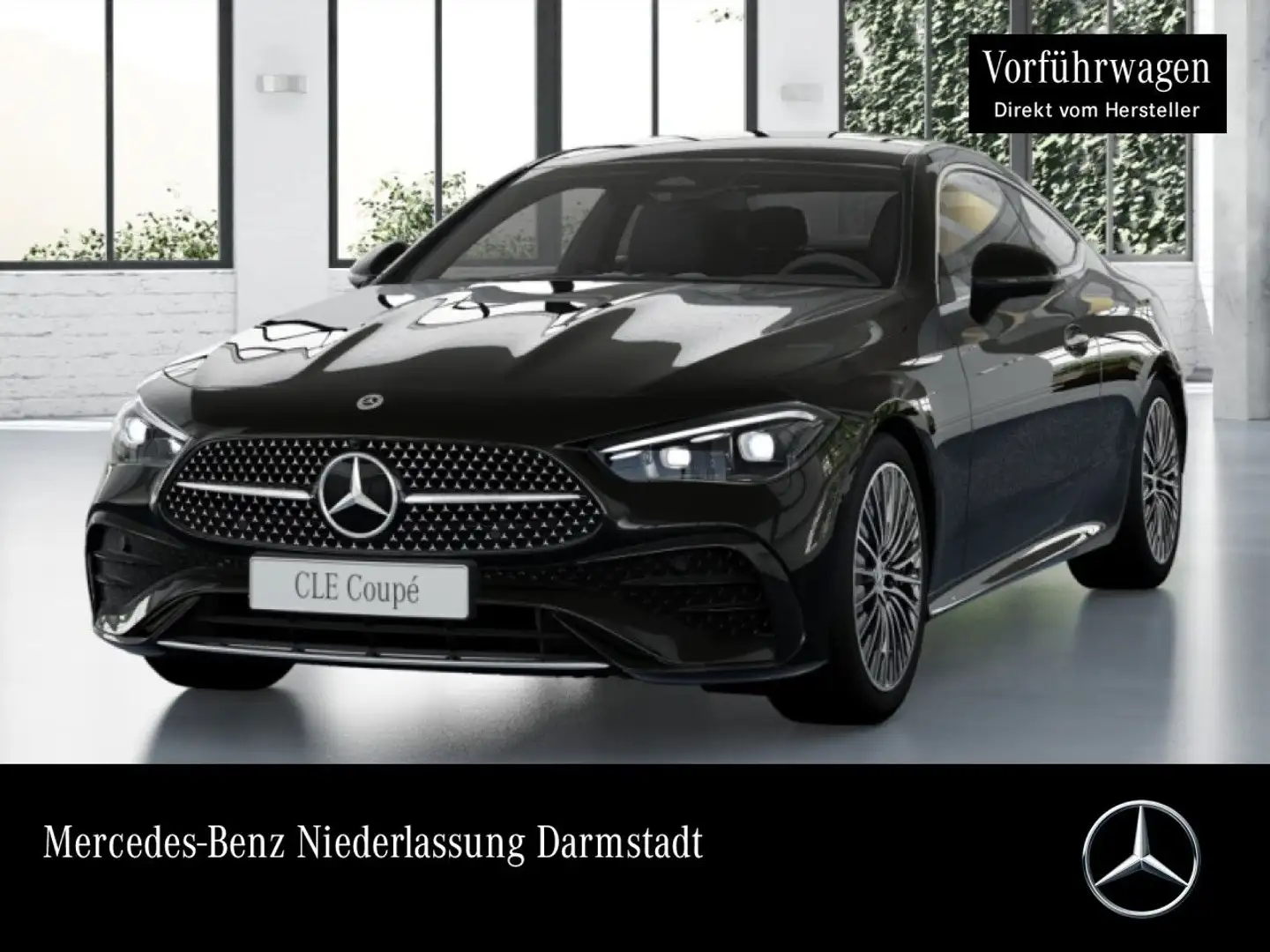 Mercedes-Benz CLE 200 AMG+360+AHK+BURMESTER+KEYLESS+9G Zwart - 1