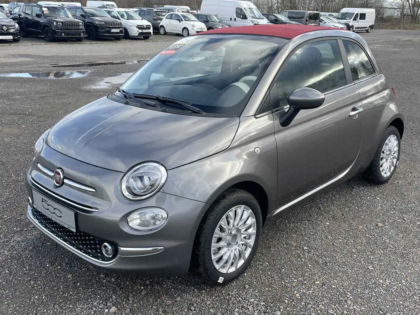 Fiat 500C Cabrio MY23 1.0 Dolcevita Navi PDC Klima Grau - 1