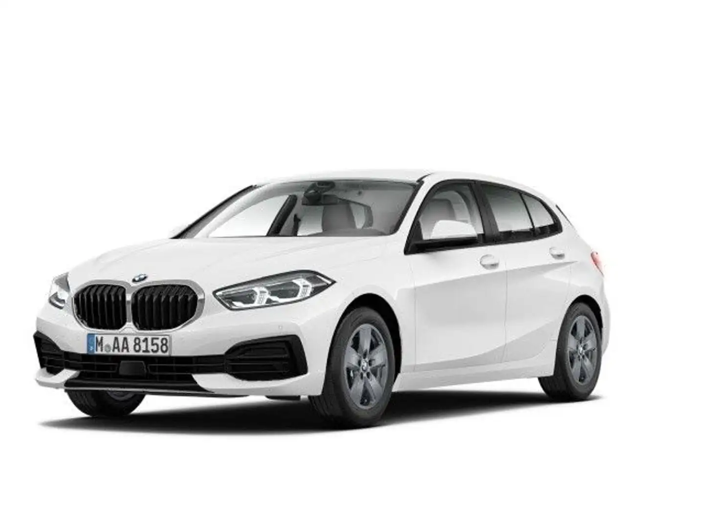 BMW 116 i Advantage Aut. Navi LED PDC Sitzheizung Weiß - 1
