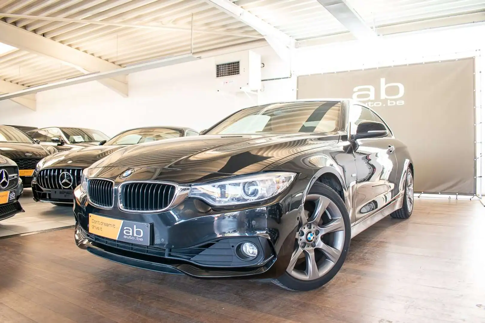 BMW 420 IA COUPE *LUXURY LINE*, AUTOM, NAV, BT, XENON, PDC Noir - 1