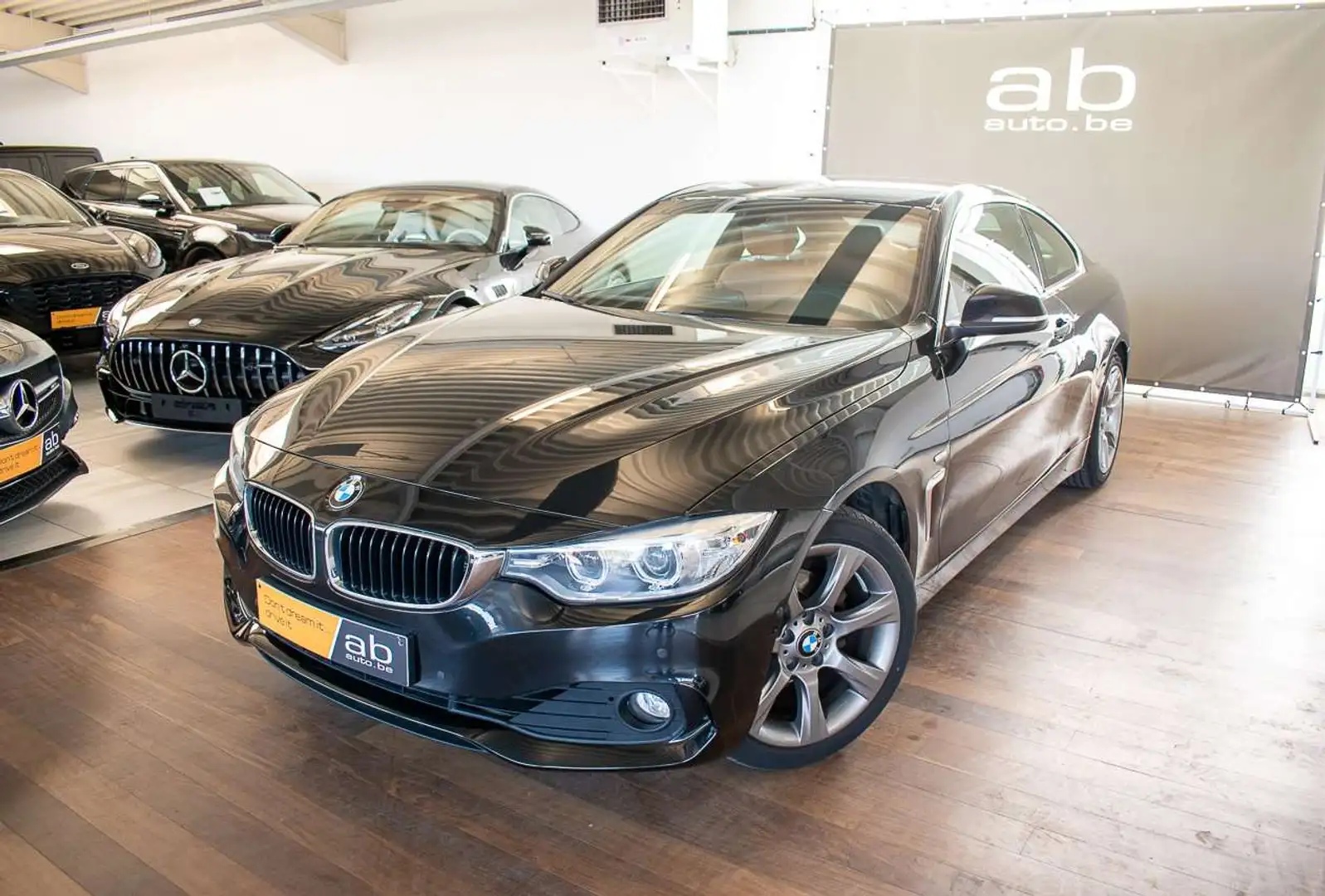 BMW 420 IA COUPE *LUXURY LINE*, AUTOM, NAV, BT, XENON, PDC Noir - 2