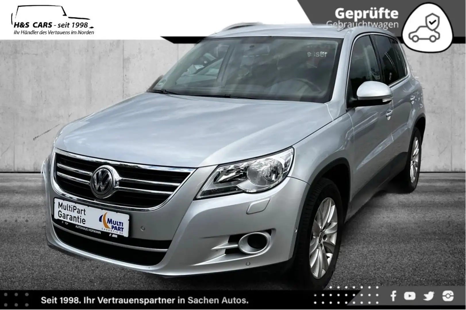 Volkswagen Tiguan S&S 4M 1.H LÜCKENLOS SERV ZAHNR NEU Argento - 2