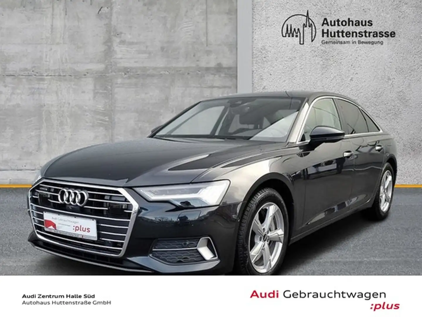 Audi A6 Limousine 50 TFSIe qu sport HD-MATRIX eSITZE AHK Grau - 1
