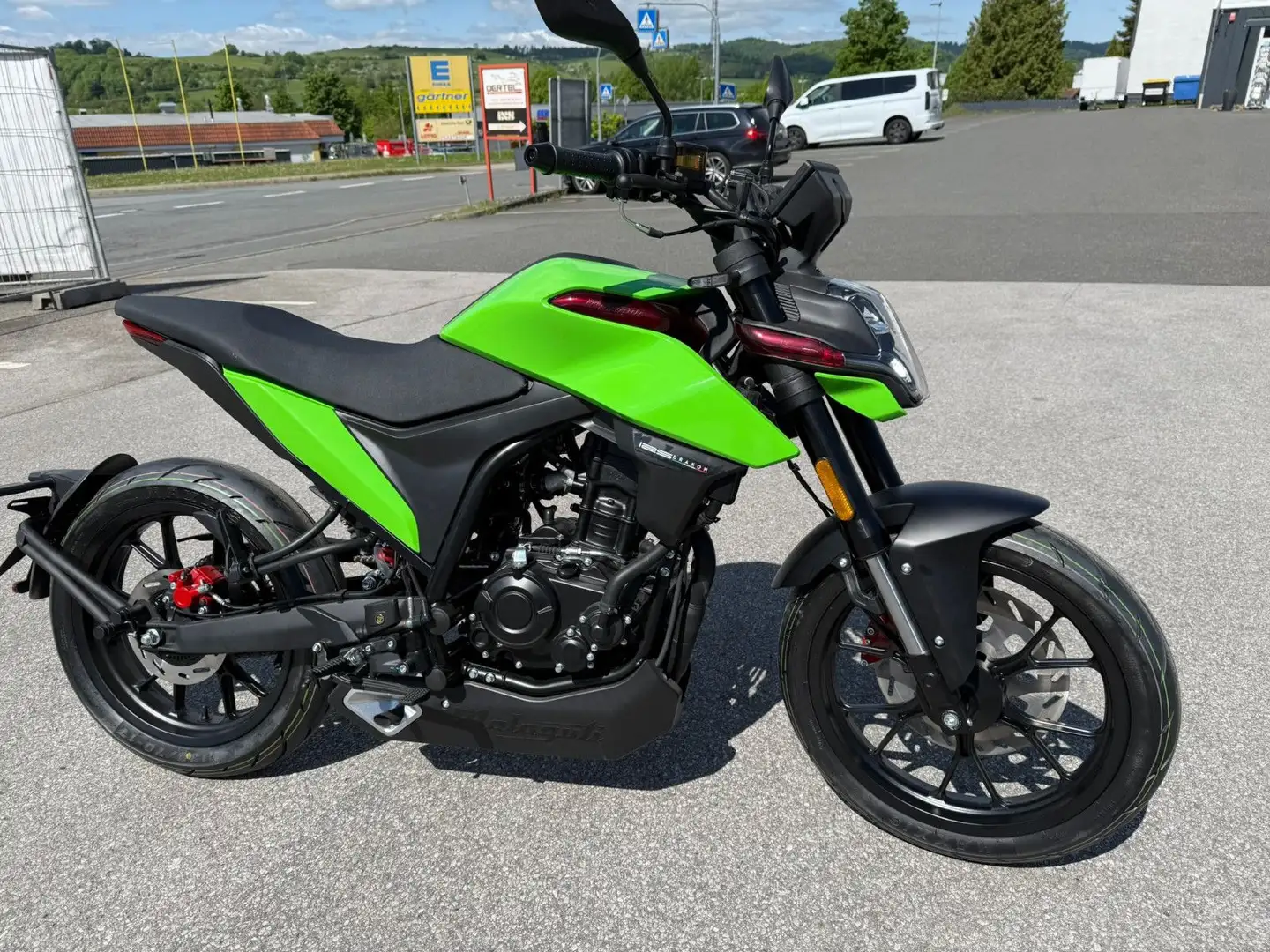 Malaguti Drakon 125 ABS Sondermodell 4 Jahre Garantie Yeşil - 1