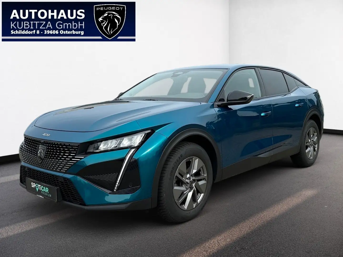 Peugeot 408 Allure 130 EAT8 *ACC*SHZ*Kamera 360° Azul - 1