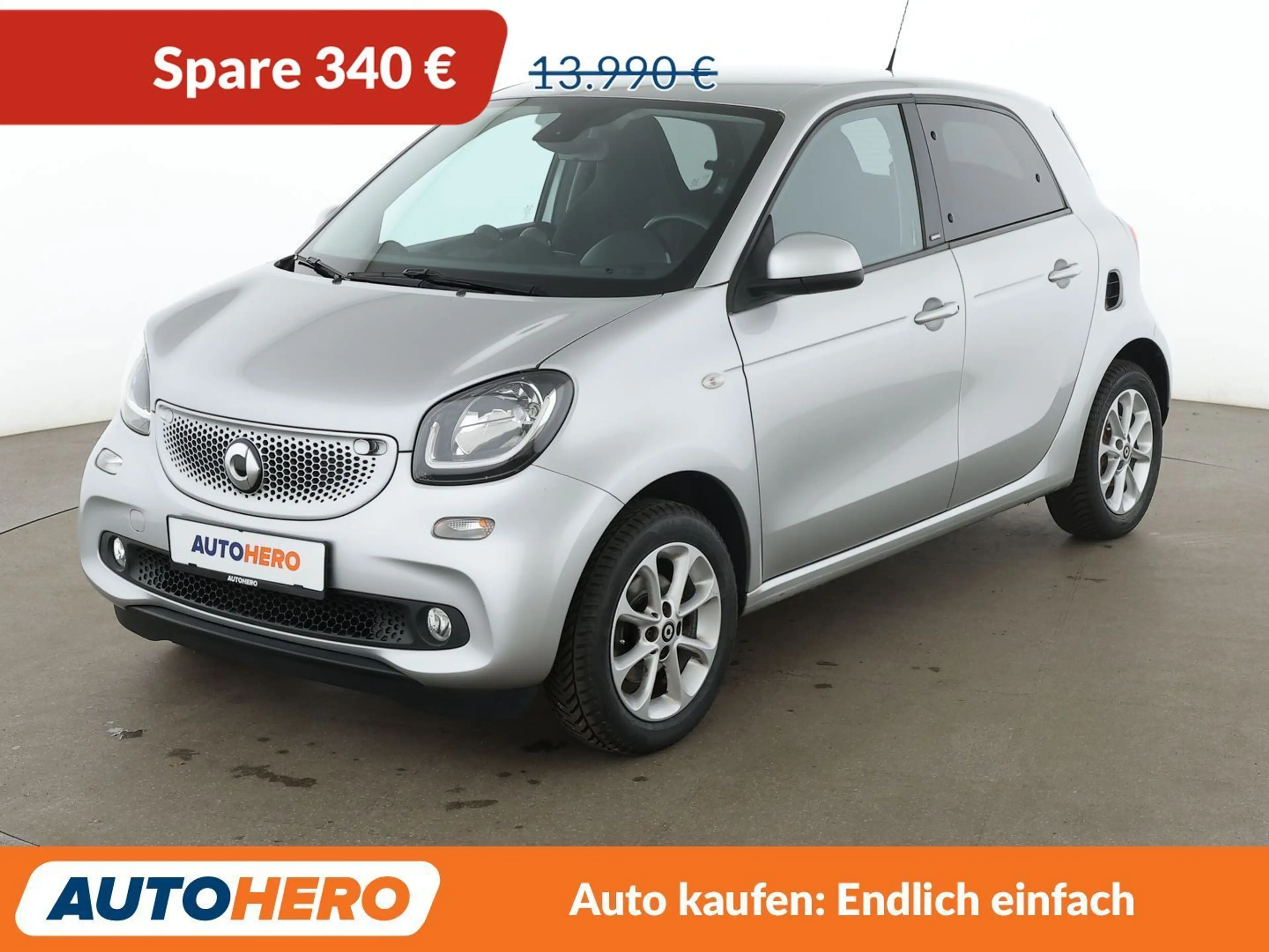 smart forFour 0.9 Turbo passion Aut.*NAVI*PDC*SHZ*KLIMA*TEMPO*